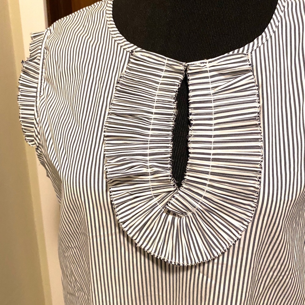 Market & Spruce Madissen Pleat Detail Top